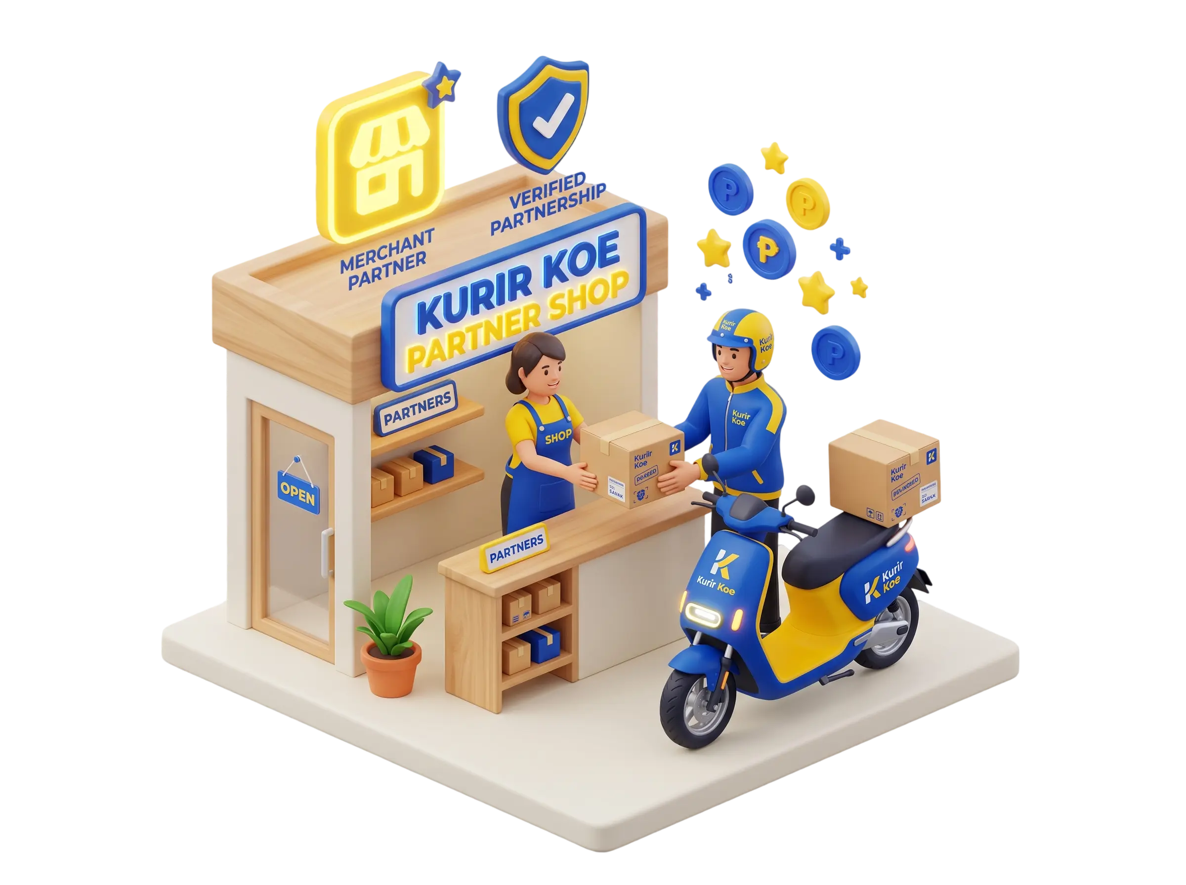 Gabung Mitra Kurir Koe